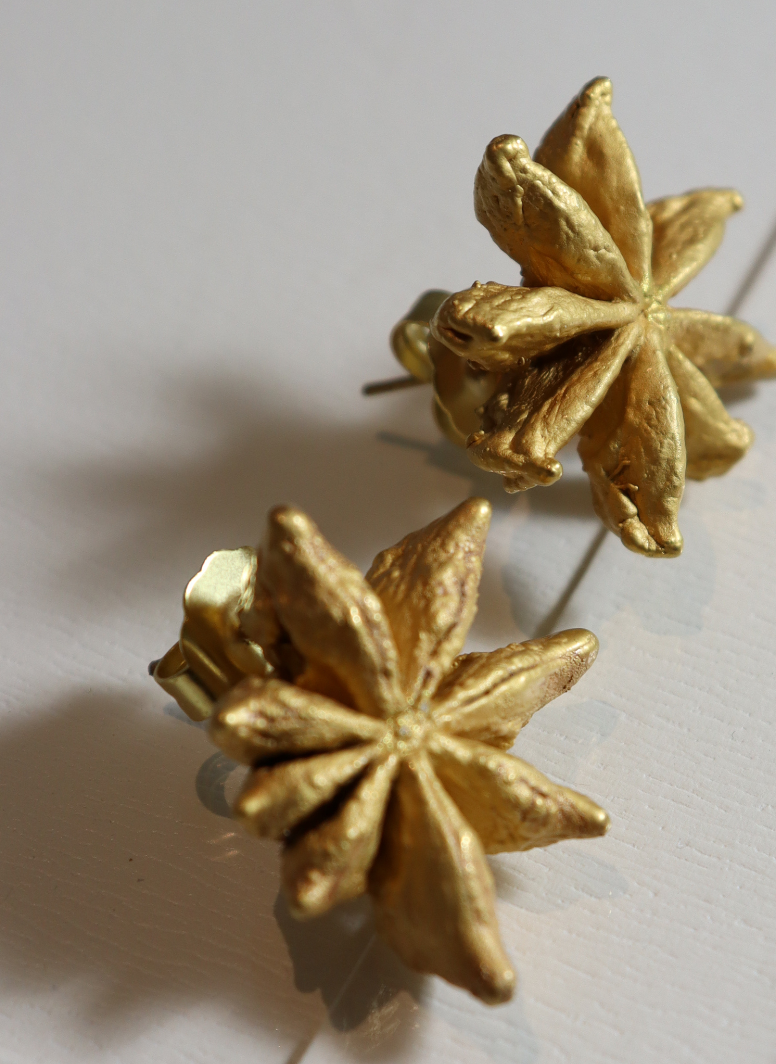 Alma Snow Flower Earrings