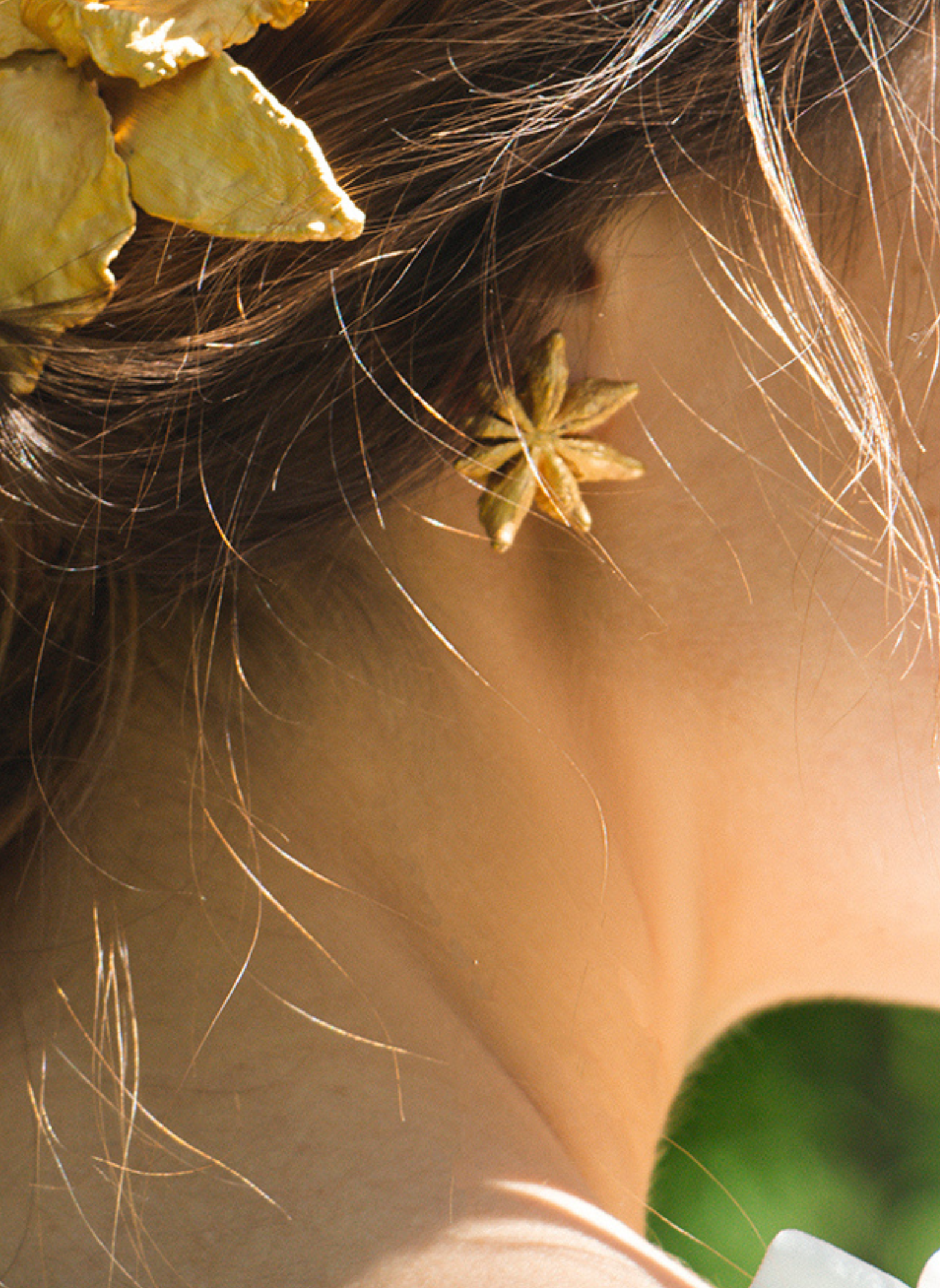 Alma Snow Flower Earrings