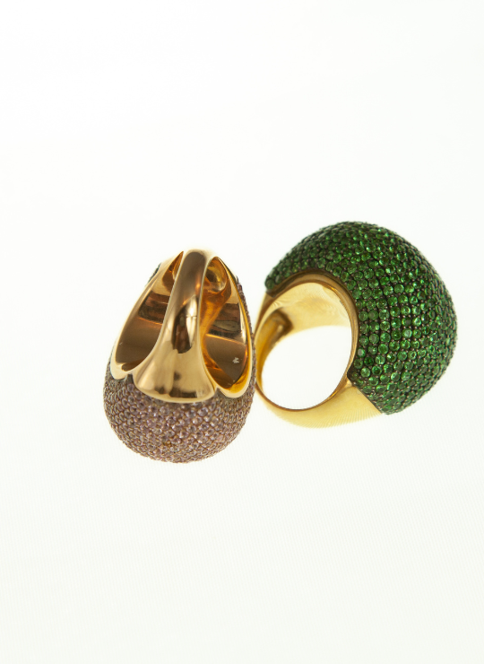 Le Gemme Yellow Gold Ring
