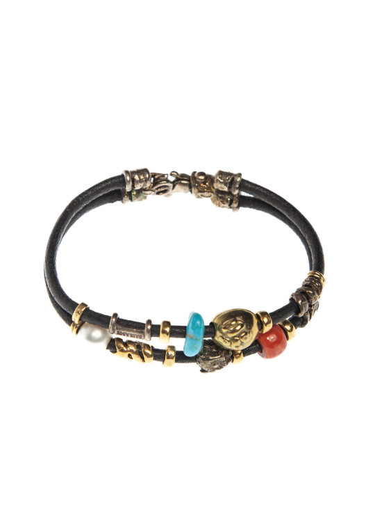 Turquoise Coral Tribute Bracelet