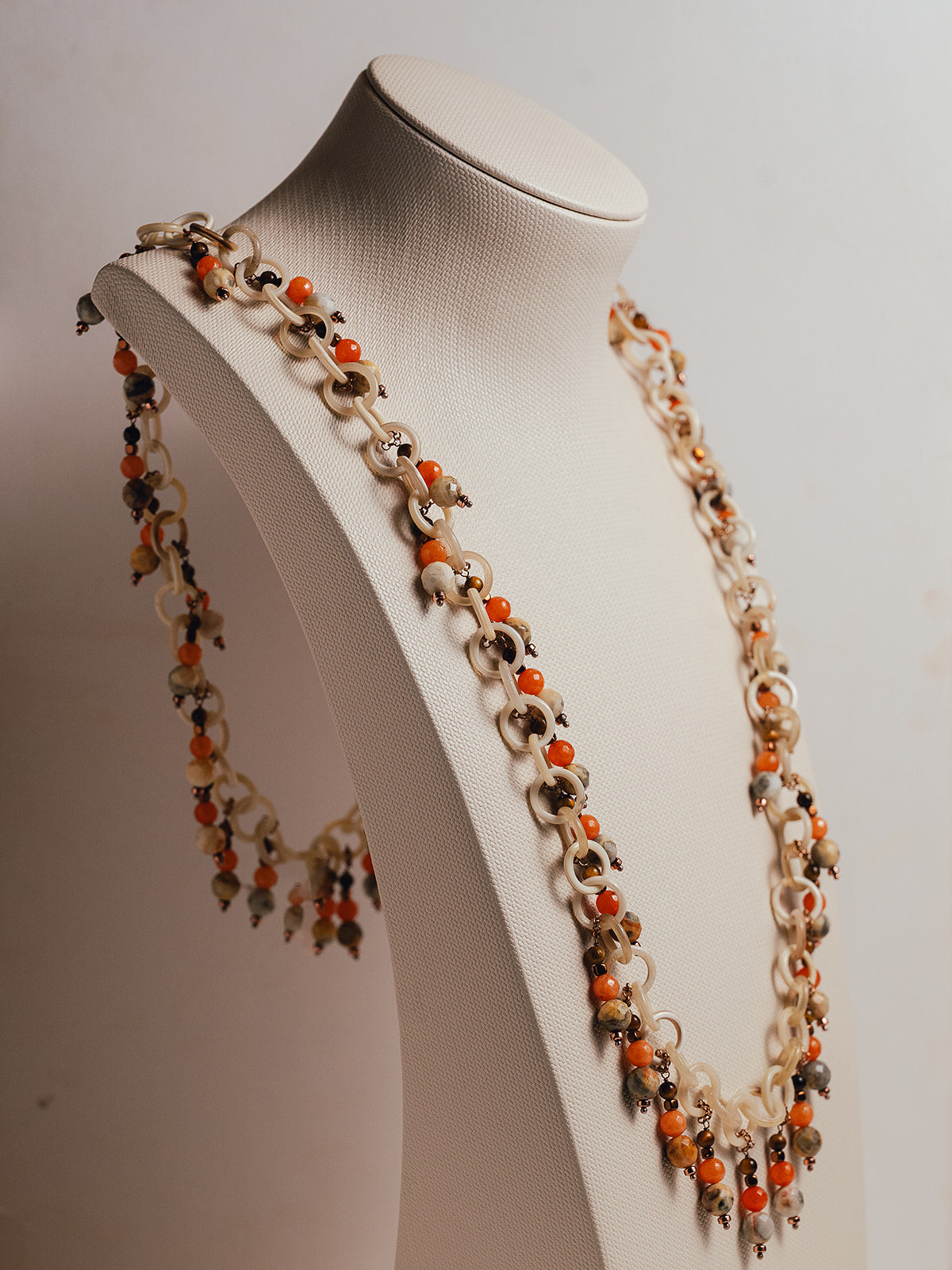 Collar Le Gemme Asta, Cuarzos y Plata