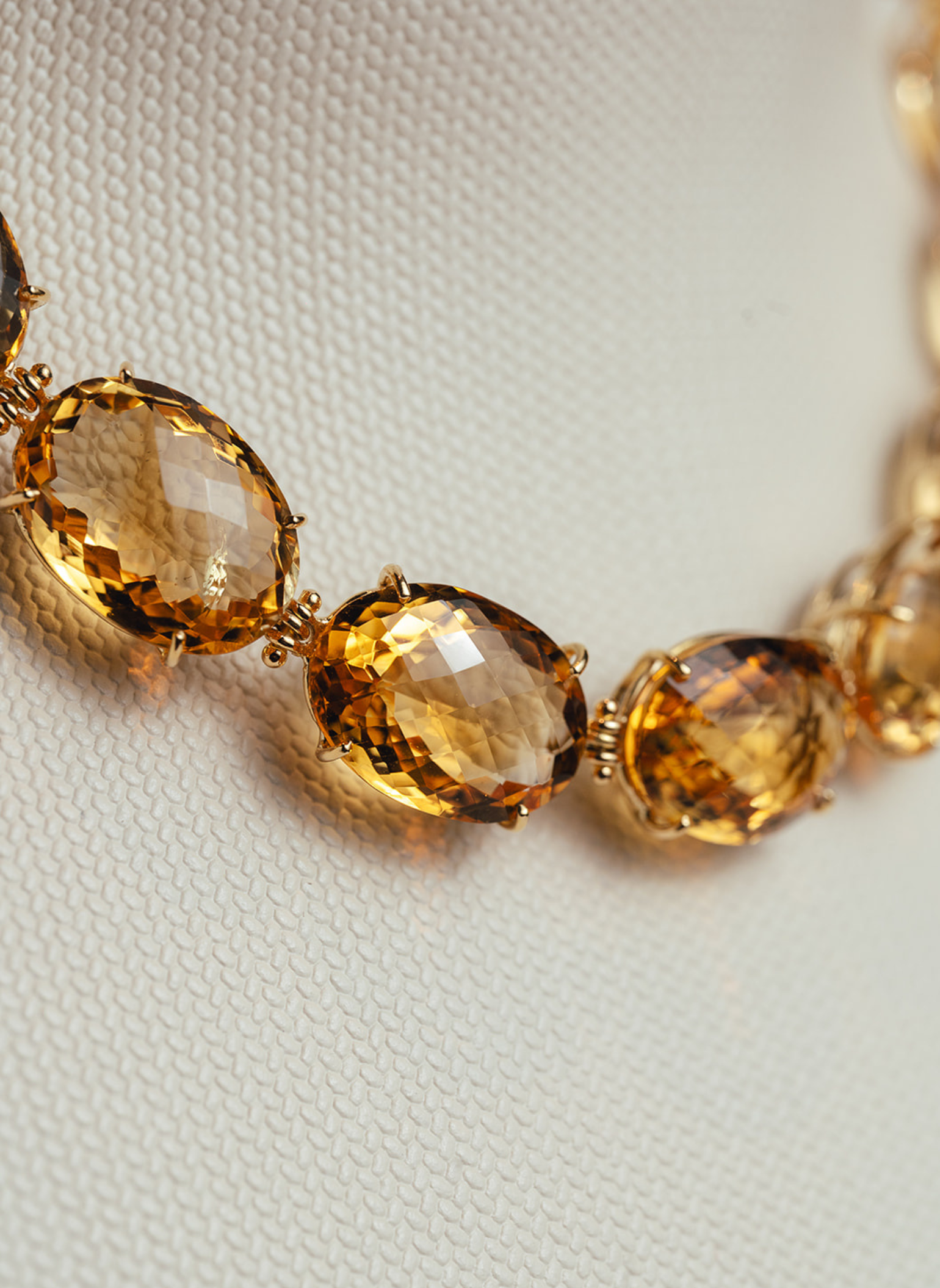 Collar Dream Big Cuarzo Citrino Talla Oval