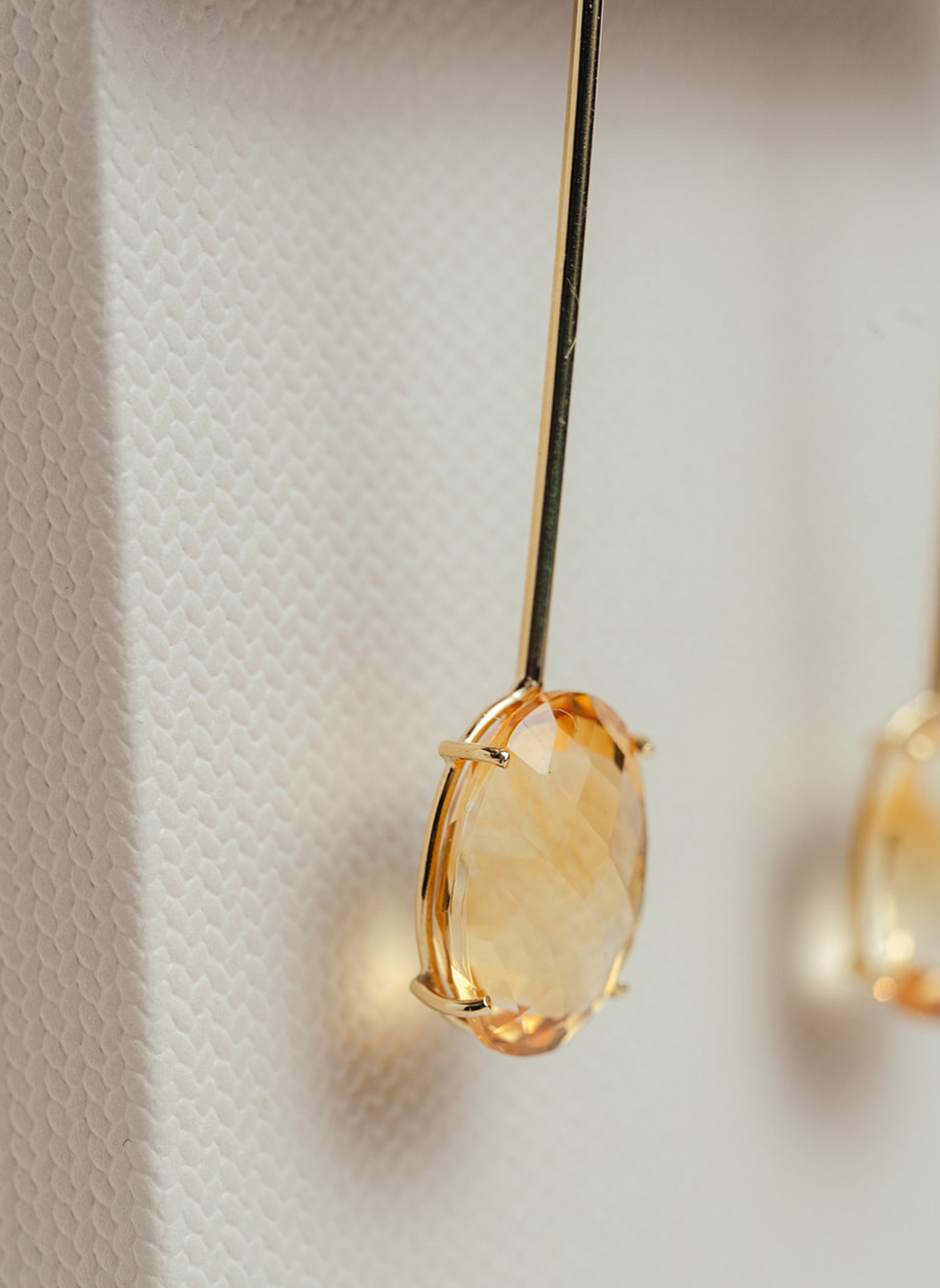 Pendientes Dream Big Cuarzo Citrino