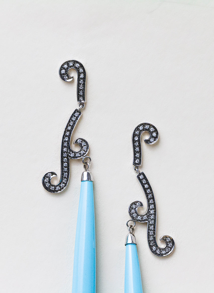 Amalfi Turquoise Earrings