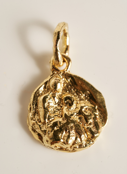 Medalla Oro Amarillo Martelé Golden Essentials